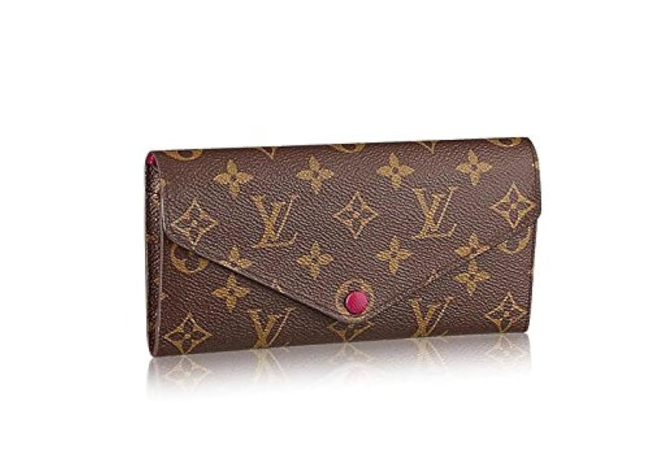 LOUIS VUITTON ピュス Louis Vuitton Monogram Canvas Fuchsia Josephine Wallet